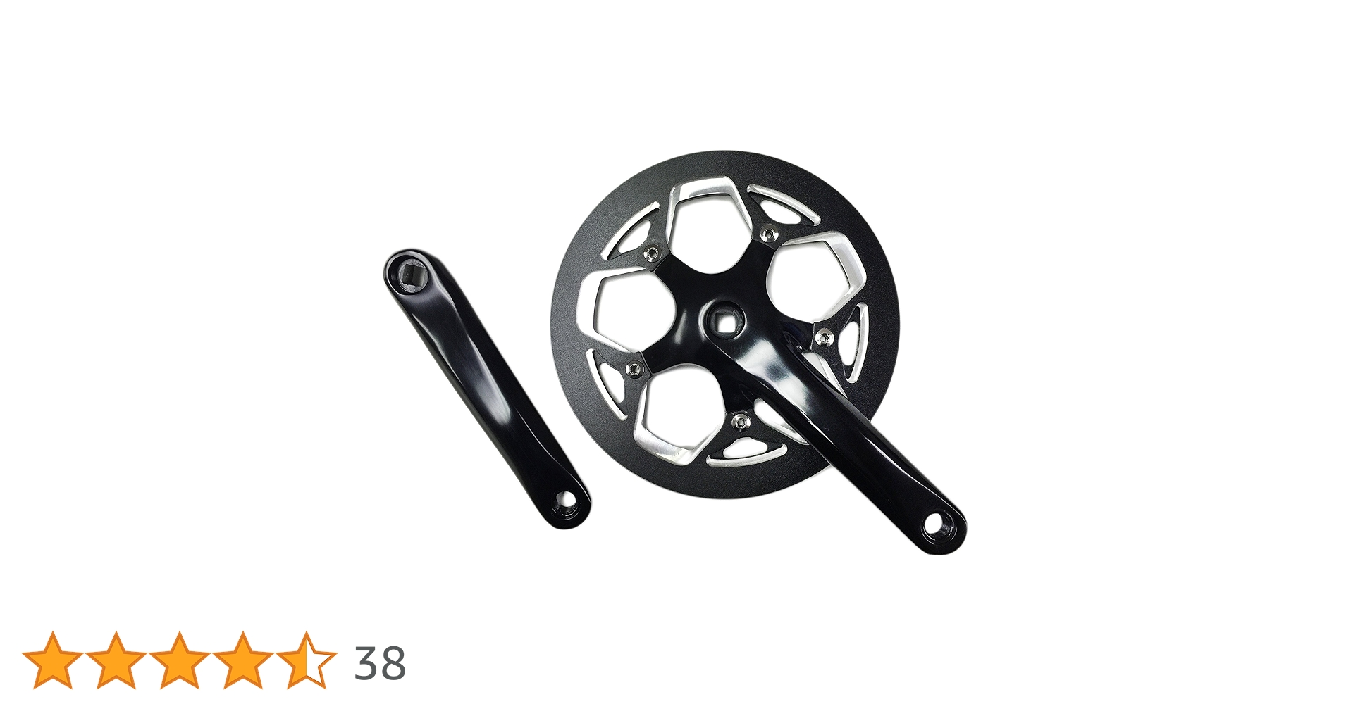 ラスコ（Lasco） クランク チェーンリング セット 黒 Amazon | LASCO 52T チェーンリング 170mm アルミニウム